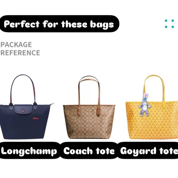 Longchamp, Goyard, LV Speedy Neverfull Purse Insert, Handbag Tote Organizer - Picture 2 of 9